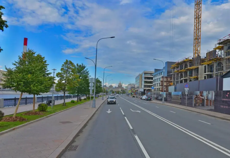 Благоустроенная пешеходная зона появится на Саввинской набережной