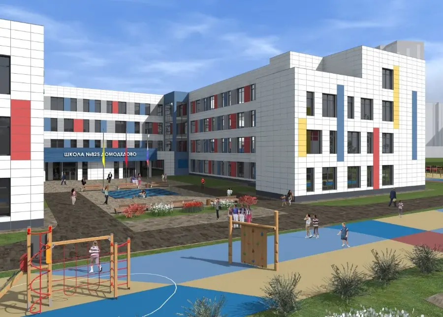 Школу на 825 учеников построят в подмосковном Домодедово к 1 сентября