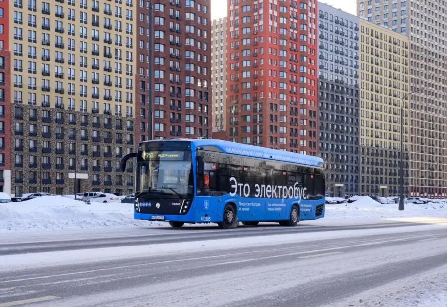 Более 800 электробусов поставят в Москву в течение 2024 года