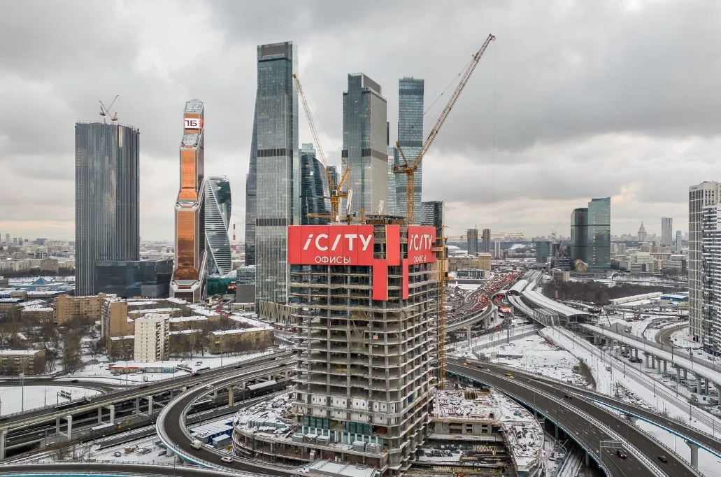 Ход строительства ЖК "Деловые небоскрёбы iCITY (АйСити)" - октябрь 2022