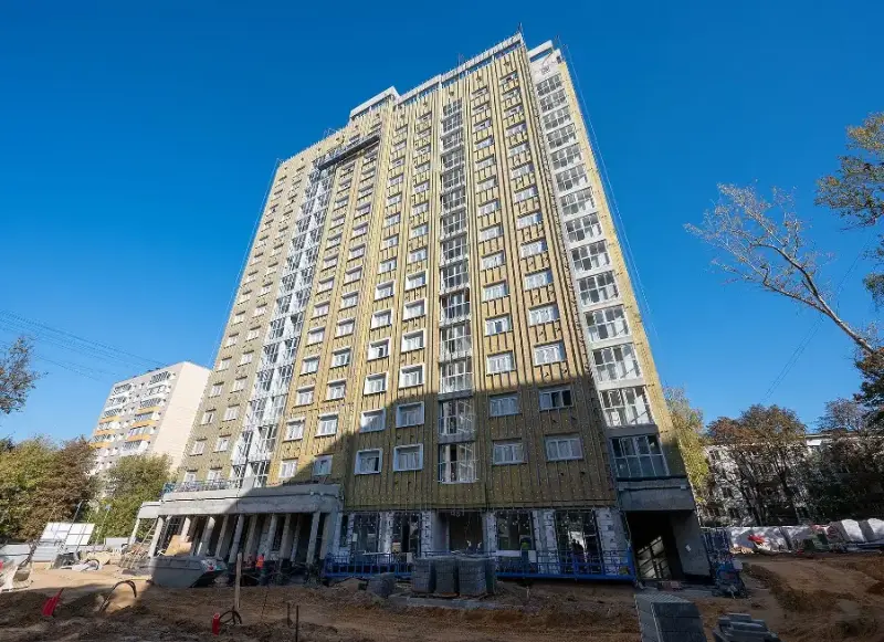 Дом для участников реновации на 116 квартир построили в московском Царицыно