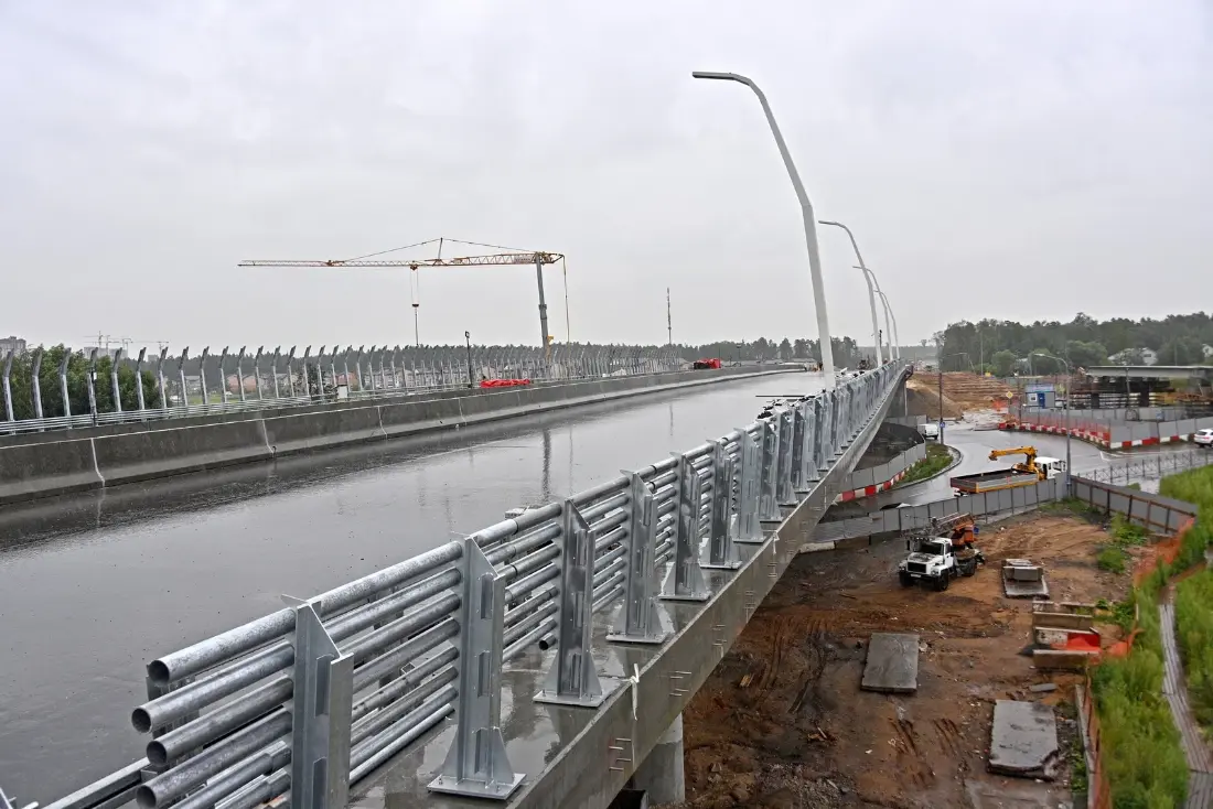 Мост через Пехорку соединит Московский скоростной диаметр с новой трассой