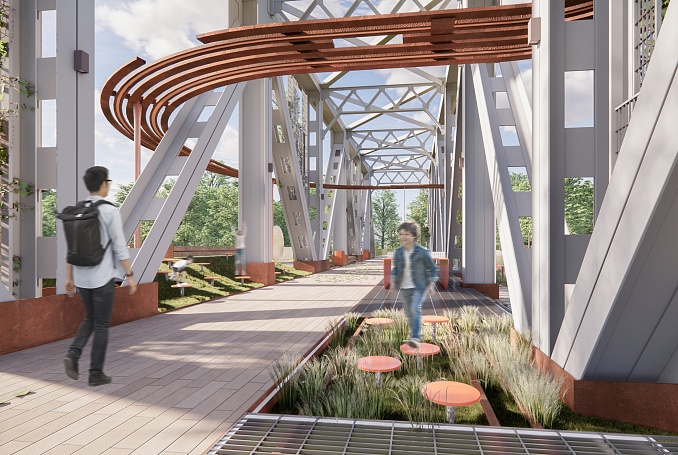ГК ФСК подвела итоги архитектурного конкурса концепций обустройства моста в Москве