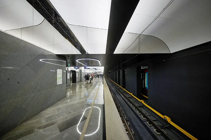 Готовность монолитных конструкций перехода со станции «Кленовый бульвар» составляет 80%