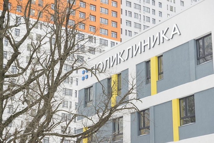 Поликлинику на 400 человек достроят в Домодедово осенью 2022 года