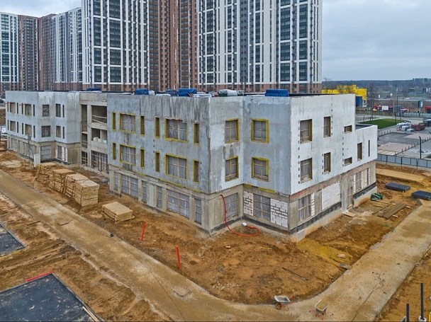 ГК ФСК завершила монолитные работы в детском саду на 330 мест в ЖК «1-й Южный»